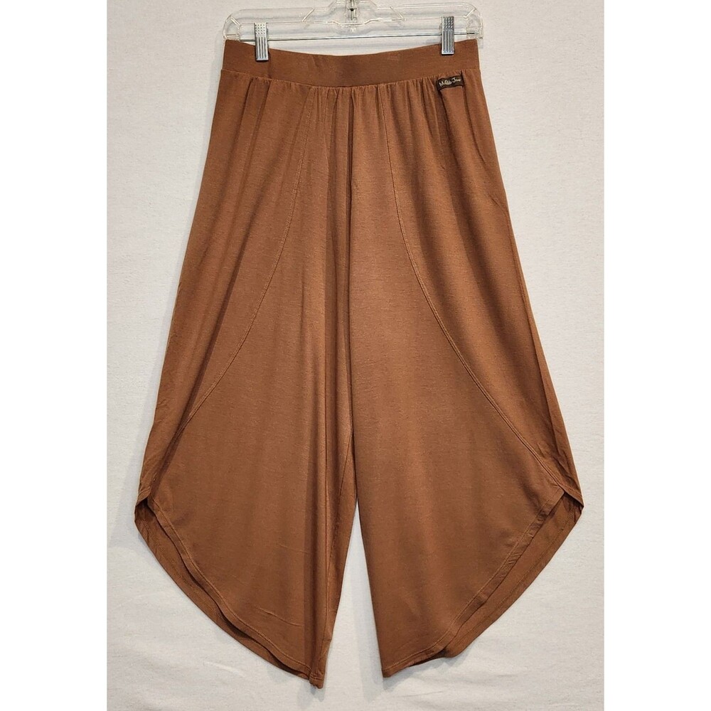 Matilda Jane Small Dream Chasers Crop Lounge Pants Brown New Boho Chic Cottage
